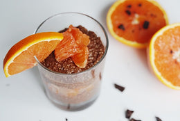Chocolate and Orange Chia Seed Pudding
