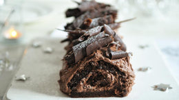 Sugar-free Yule log