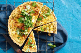 Caramelised Leek and Onion Tart