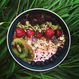 Plant protein breakfast bowl