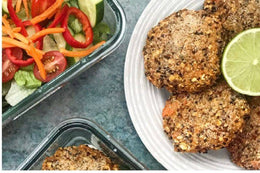 Sweet Potato Quinoa Burger Patties
