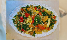 Chicken, Buckwheat & Roast Veggie Salad